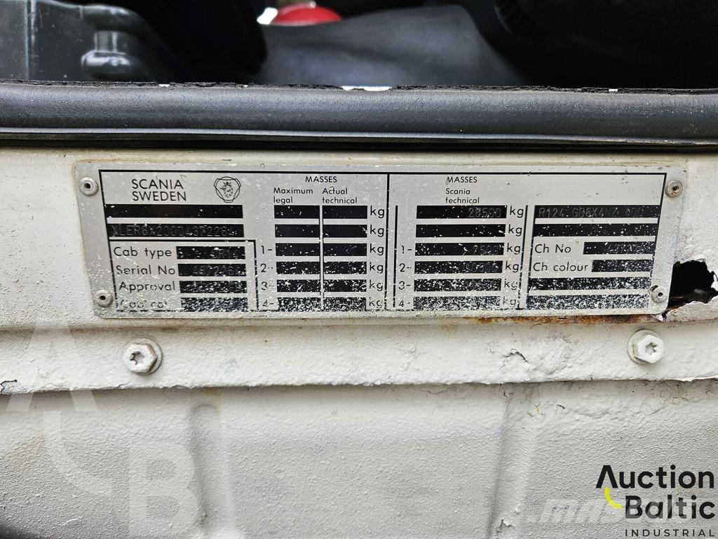 Scania R 124 GB Autocargadoras