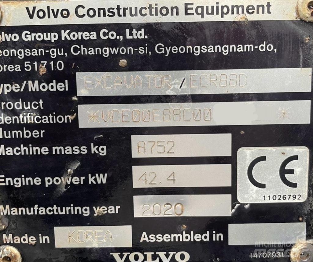 Volvo ECR 88 D Pro Excavadoras 7t - 12t
