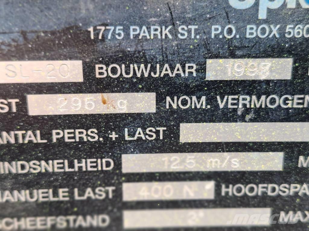 UpRight SL20 Plataformas tijera