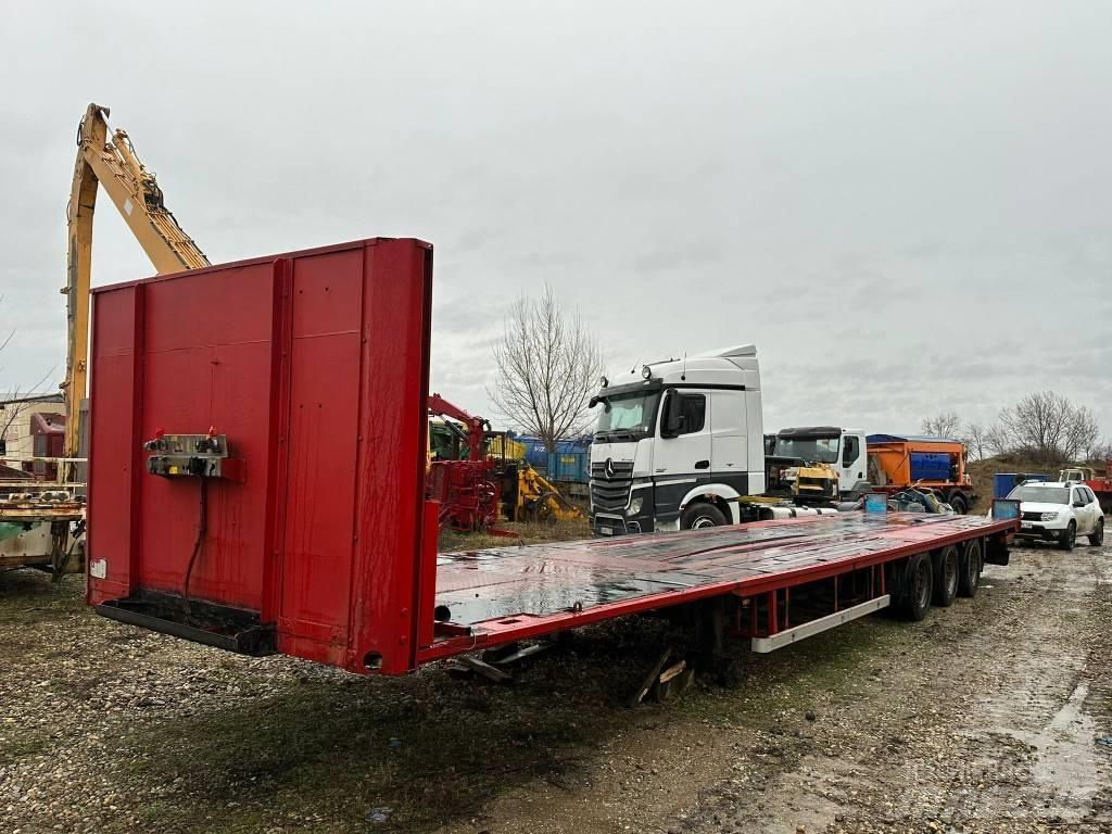 Van Hool 3 Axle Semirremolques de góndola rebajada