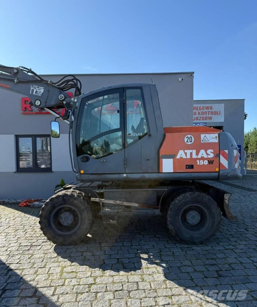 Atlas 150 W Excavadoras de ruedas