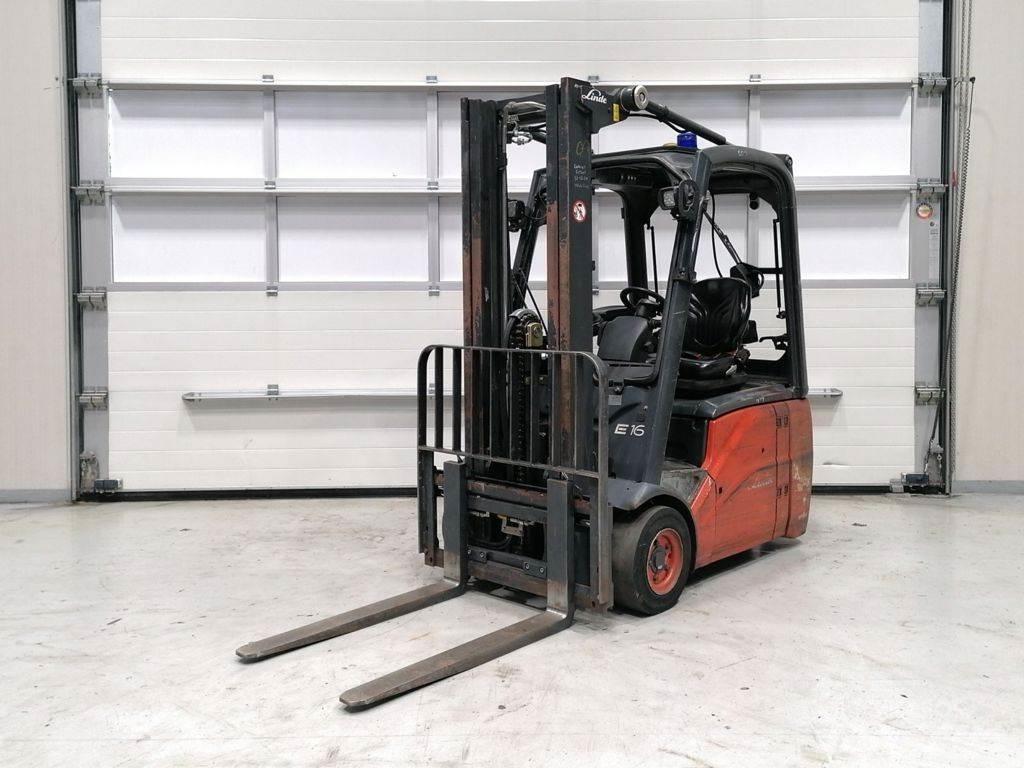 Linde E16C-01 Carretillas de horquilla eléctrica