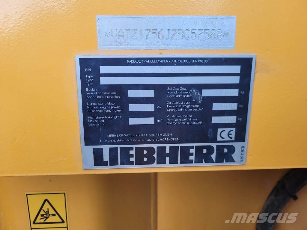 Liebherr L 550 Cargadoras sobre ruedas