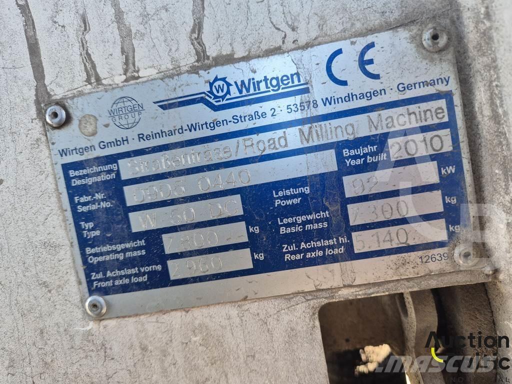 Wirtgen W50DC Máquinas moledoras de asfalto en frío