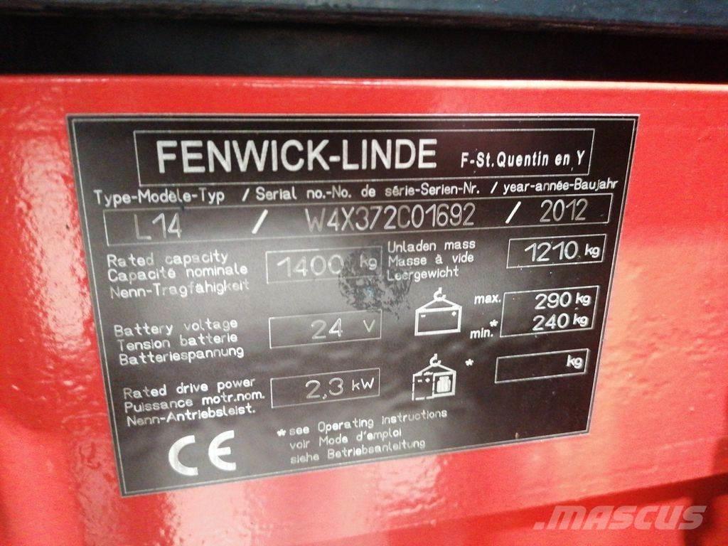 Linde L14 Apiladores eléctricos