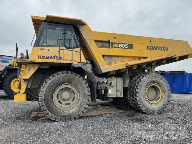 Komatsu HD 605-7EO Dúmpers rígidos
