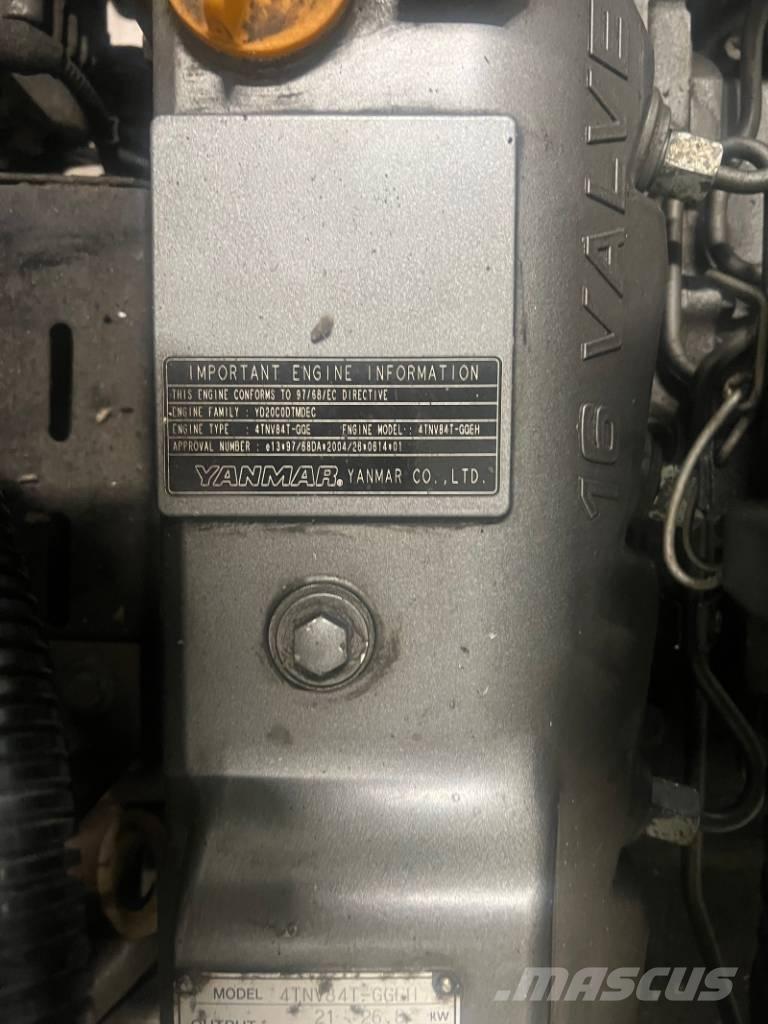 Yanmar 4TNV84T-GGEH Mini excavadoras < 7t