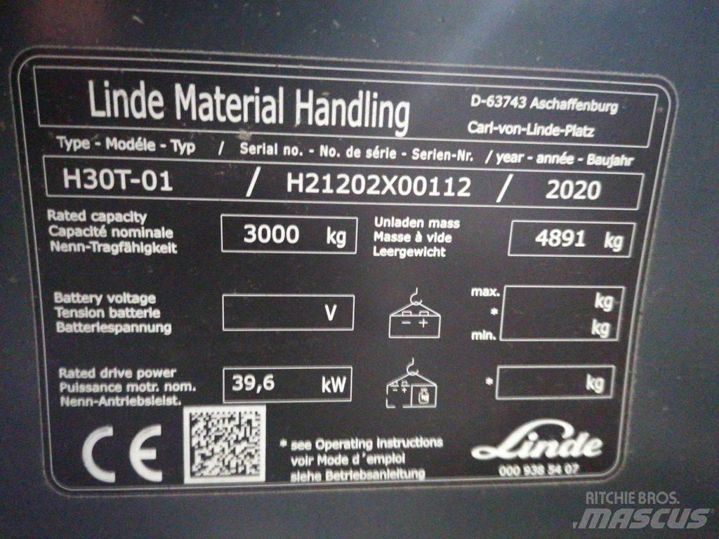 Linde H30T-01 Carretillas LPG