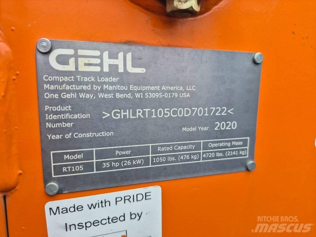 Gehl RT 105 Minicargadoras