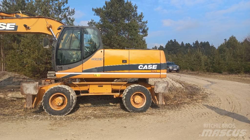 CASE WX 210 Excavadoras de ruedas