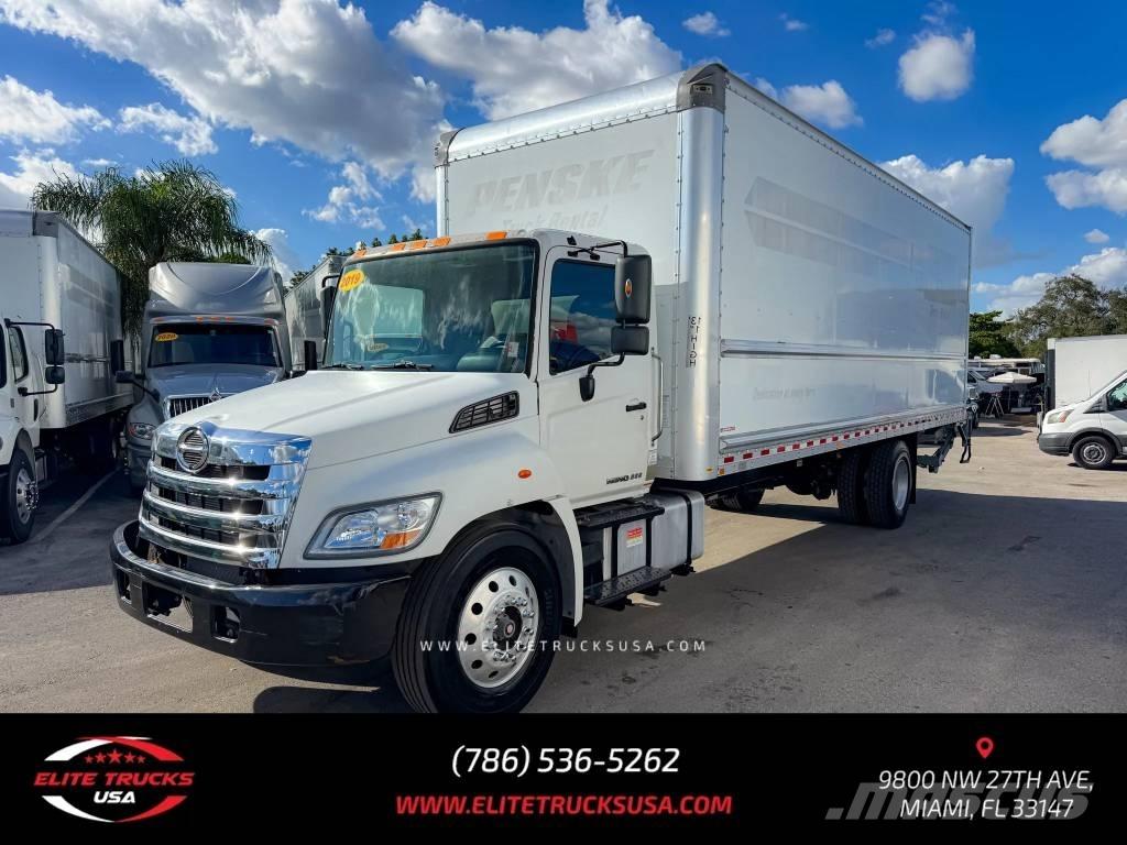 Hino 268 Camiones caja cerrada