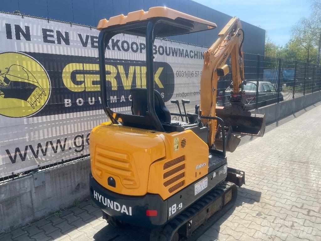 Hyundai 18-9 Mini excavadoras < 7t