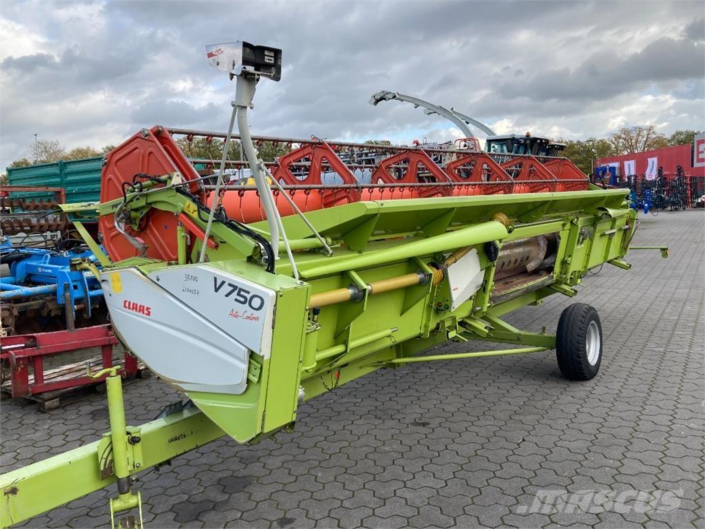 CLAAS V750 Cabezales cortadores