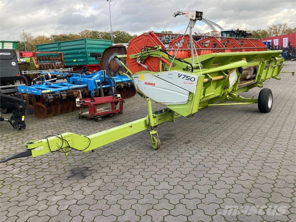 CLAAS V750 Cabezales cortadores