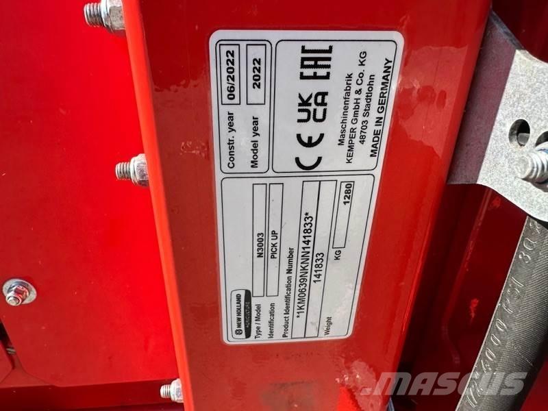 Kemper N 3003 Accesorios para maquinaria de heno y forraje