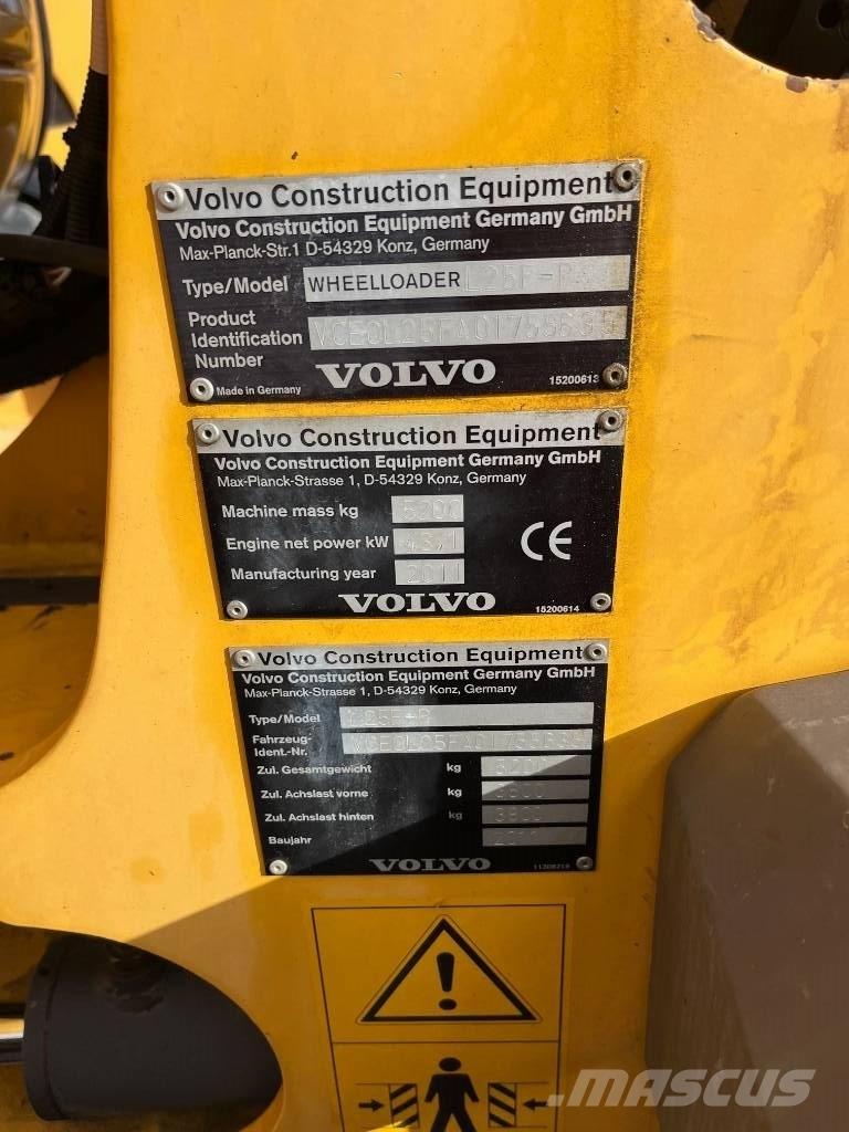 Volvo L 25 F Cargadoras sobre ruedas