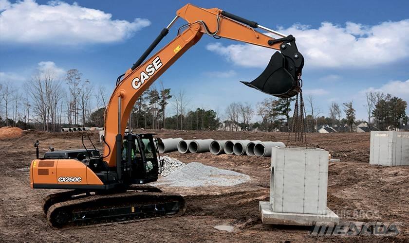 CASE CX 260 C Excavadoras de cadenas