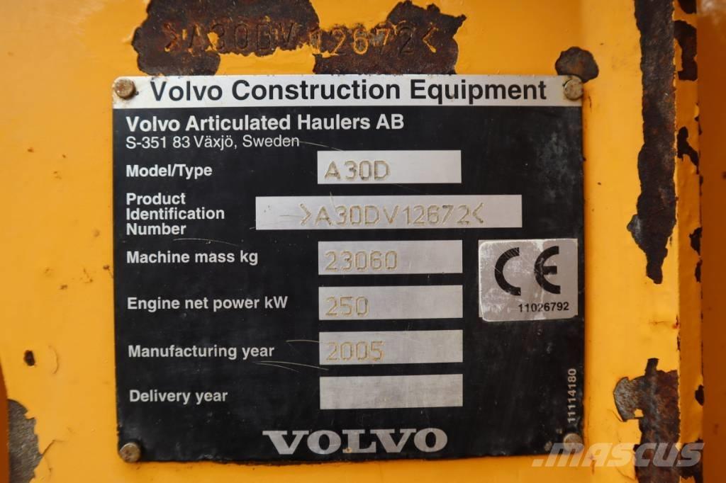 Volvo A 30 D Dúmpers articulados