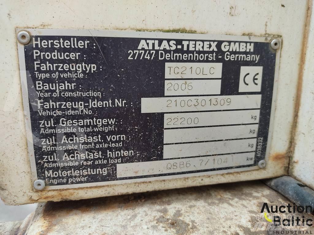 Terex TC210LC Excavadoras de cadenas