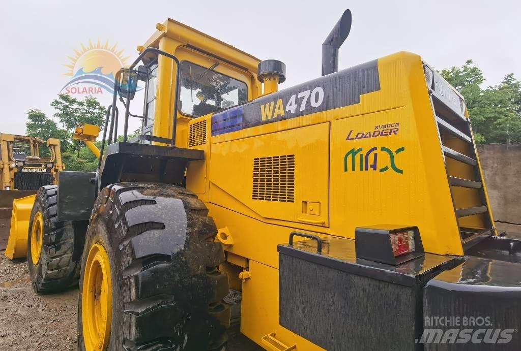 Komatsu WA 470 Cargadoras sobre ruedas