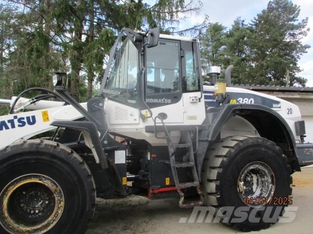 Komatsu WA 380 Cargadoras sobre ruedas