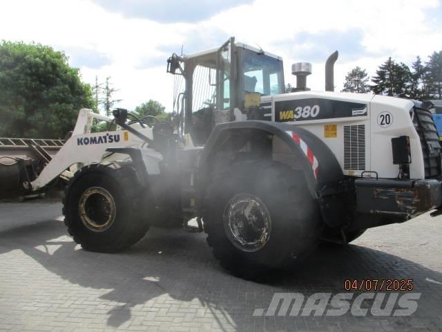 Komatsu WA 380 Cargadoras sobre ruedas