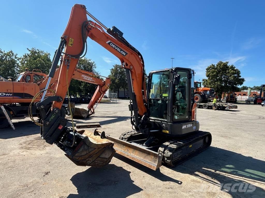 Develon DX 55 R-7 Mini excavadoras < 7t