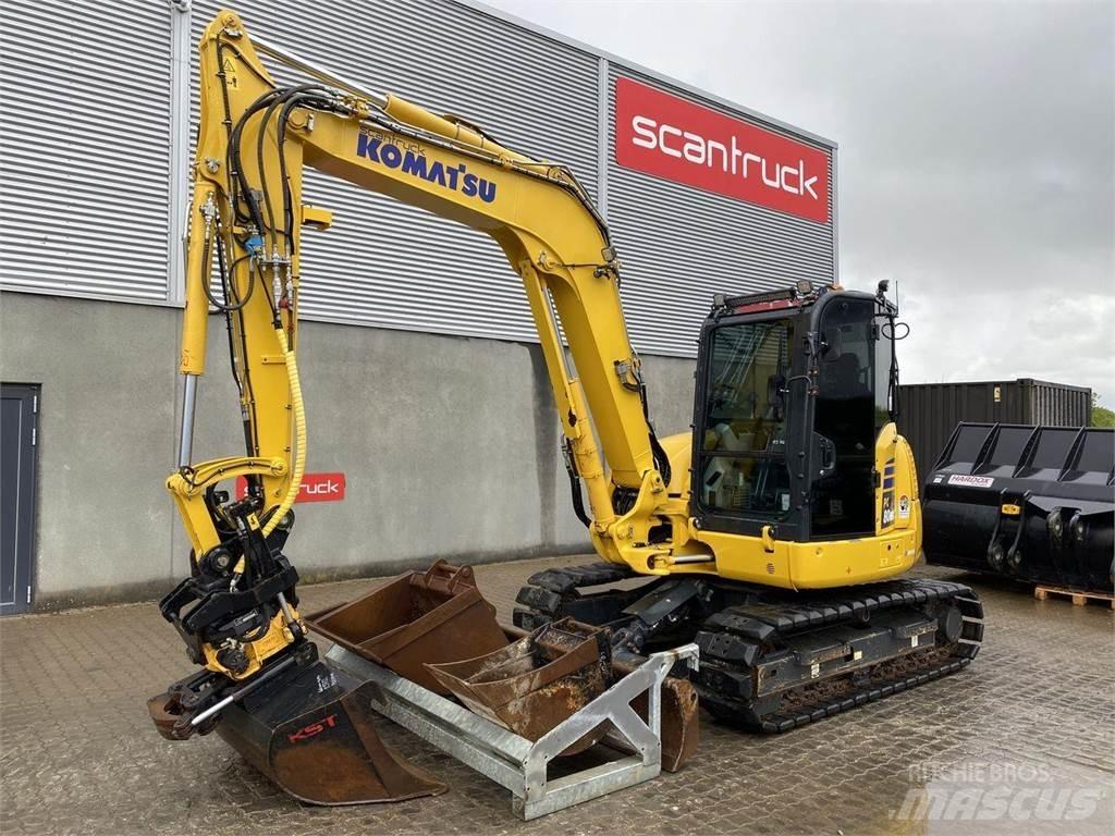 Komatsu PC80MR-5EO Excavadoras de ruedas