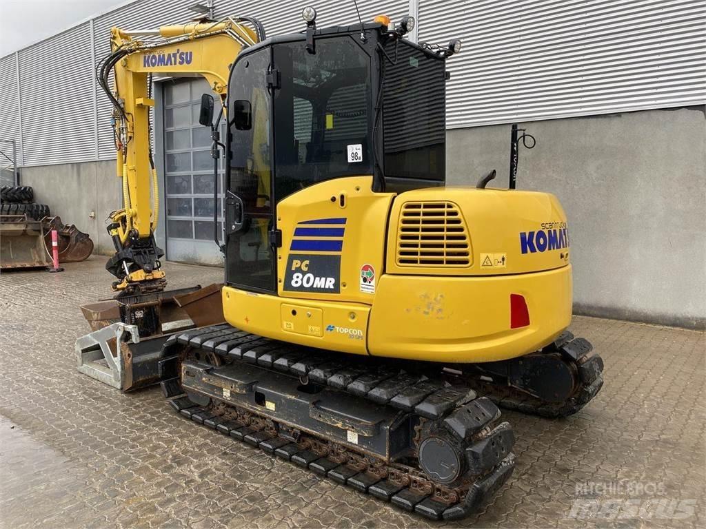 Komatsu PC80MR-5EO Excavadoras de ruedas