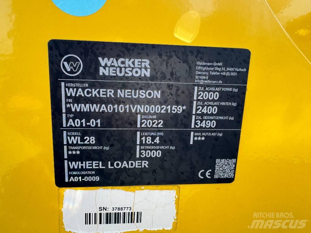 Wacker Neuson WL28 Cargadoras sobre ruedas