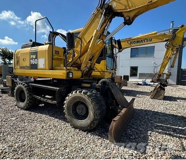 Komatsu PW 160-7E0 Excavadoras de ruedas