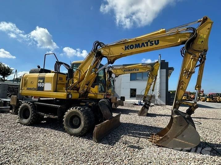 Komatsu PW 160-7E0 Excavadoras de ruedas