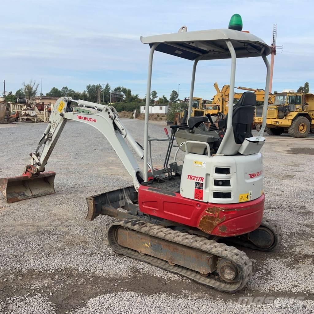 Takeuchi TB 217 R Mini excavadoras < 7t