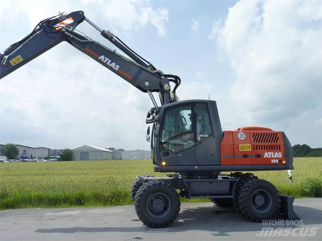 Atlas 190W Stage V Excavadoras de ruedas
