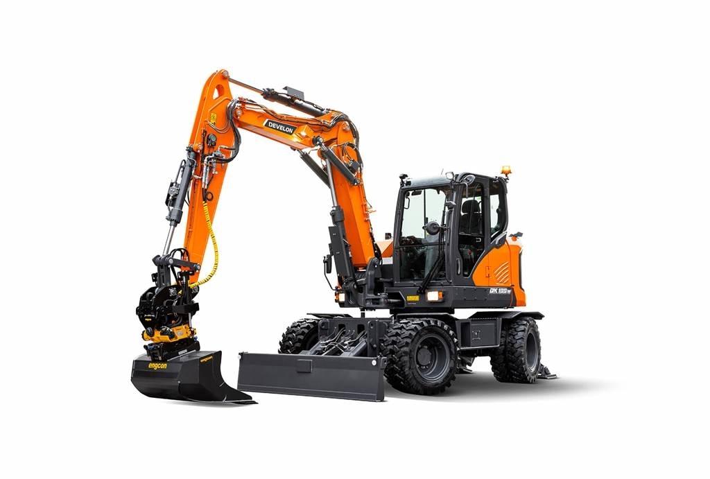 Develon DX100W-7 Excavadoras de ruedas