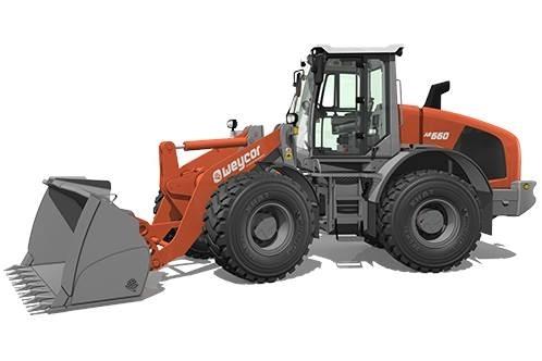 Weycor AR480 Cargadoras sobre ruedas