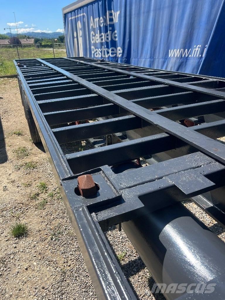 Viberti Collo d’oca Semirremolques de plataformas planas/laterales abatibles
