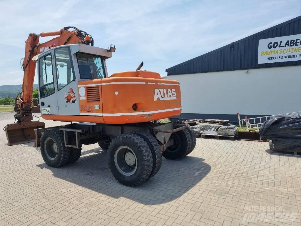 Atlas 1204 Excavadoras de ruedas