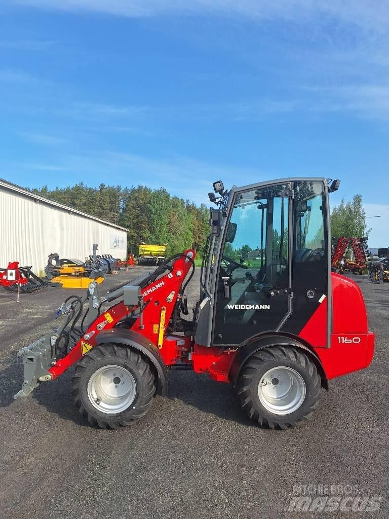 Weidemann 1160 Palas cargadoras