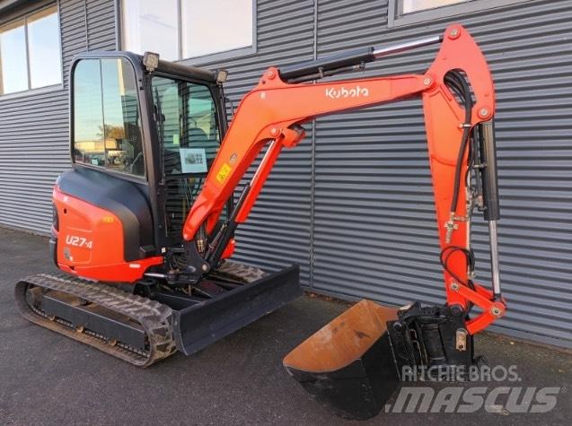 Kubota u27-4 Mini excavadoras < 7t