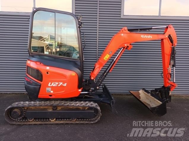 Kubota u27-4 Mini excavadoras < 7t