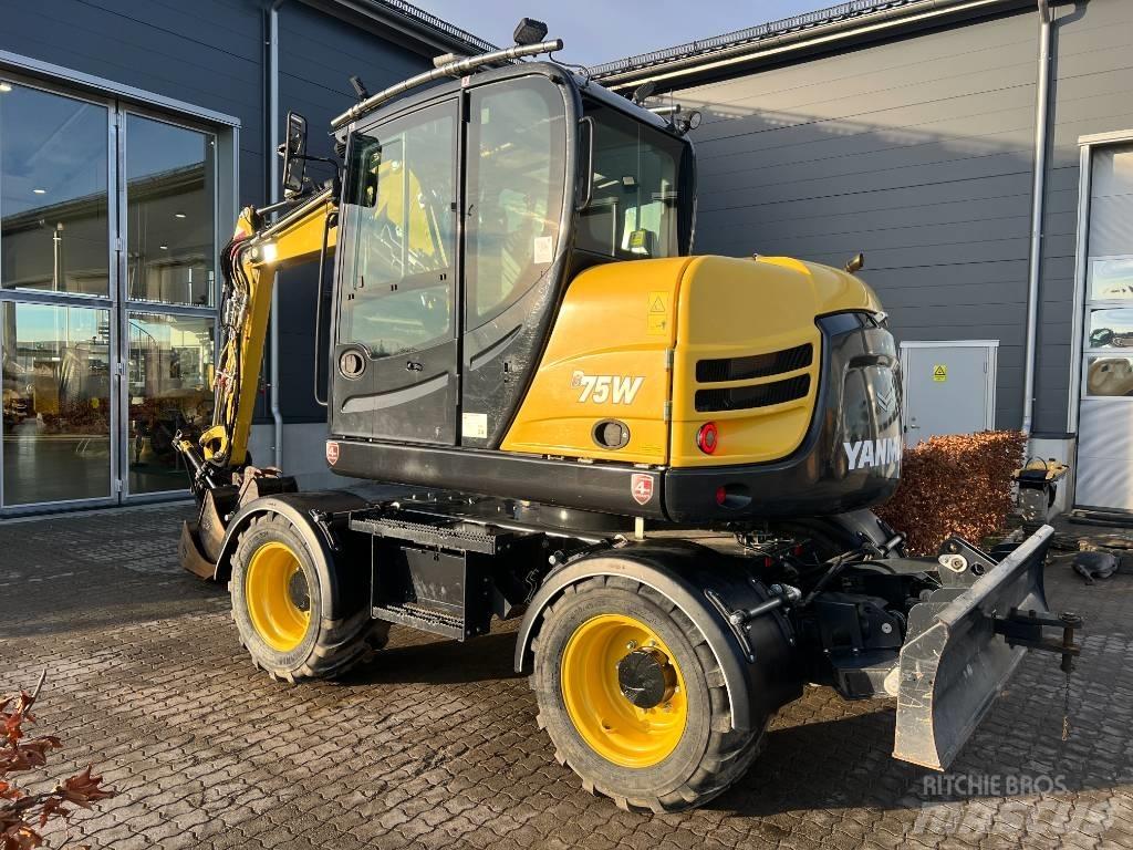 Yanmar B 75 W Excavadoras de ruedas