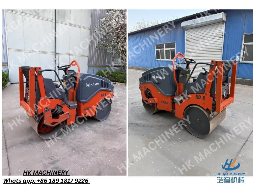 Hamm HD8VV Rodillos de doble tambor