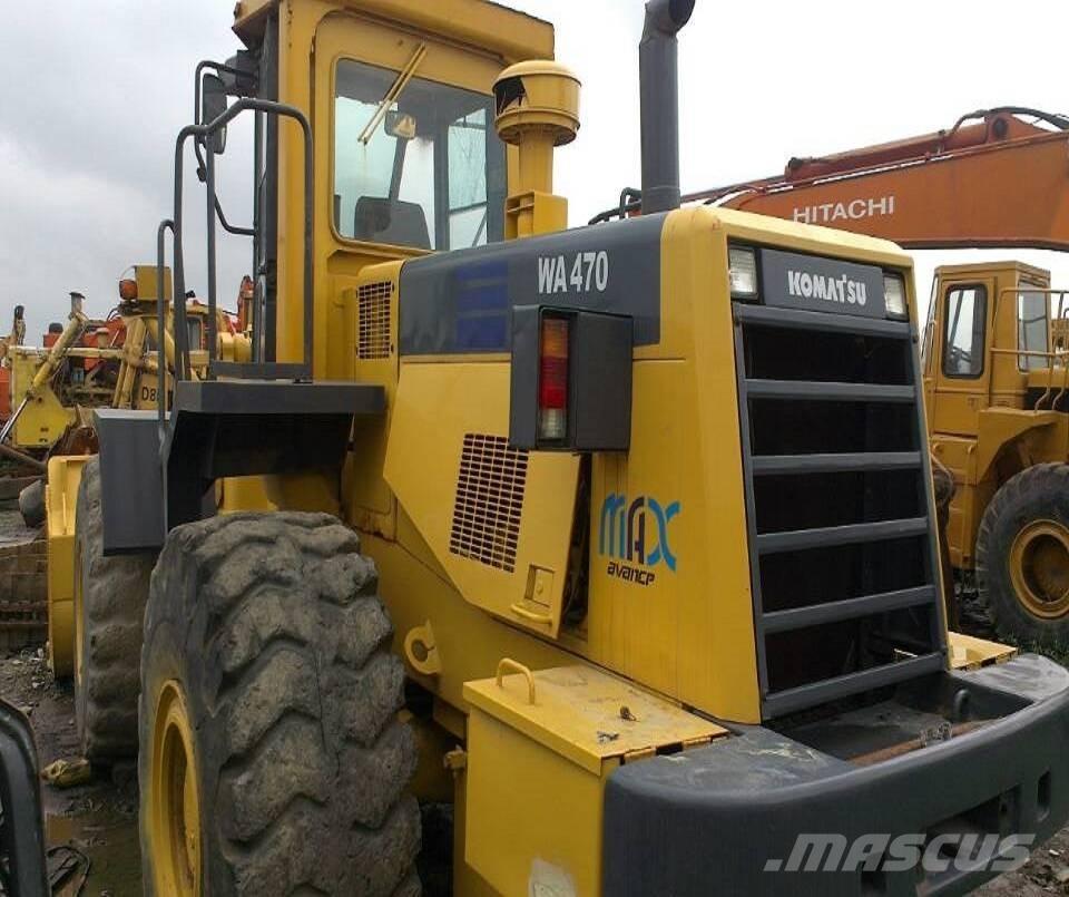 Komatsu WA 470-3 Cargadoras sobre ruedas