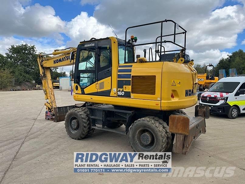 Komatsu PW 160-11 Excavadoras de ruedas