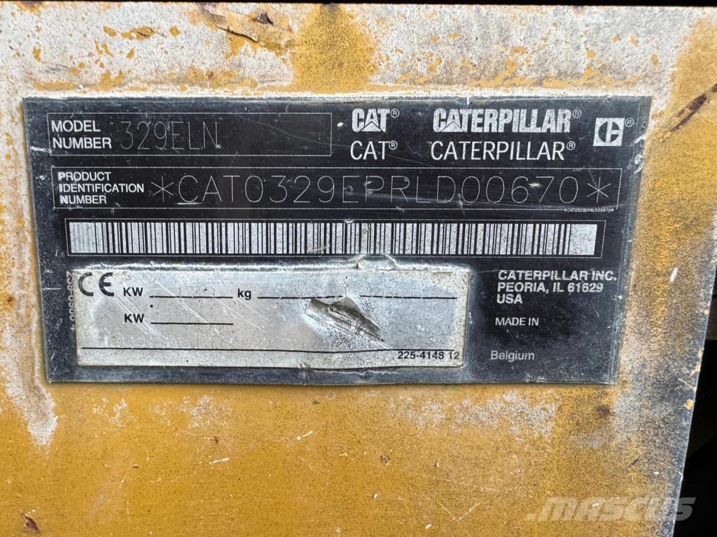 CAT 329ELN Excavadoras de cadenas