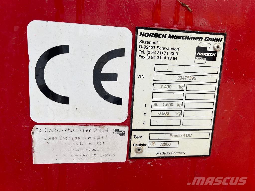 Horsch Pronto 4 DC Sembradoras combinadas