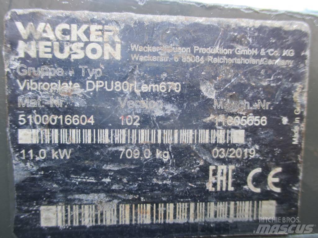Wacker Neuson DPU 80 Vibradores