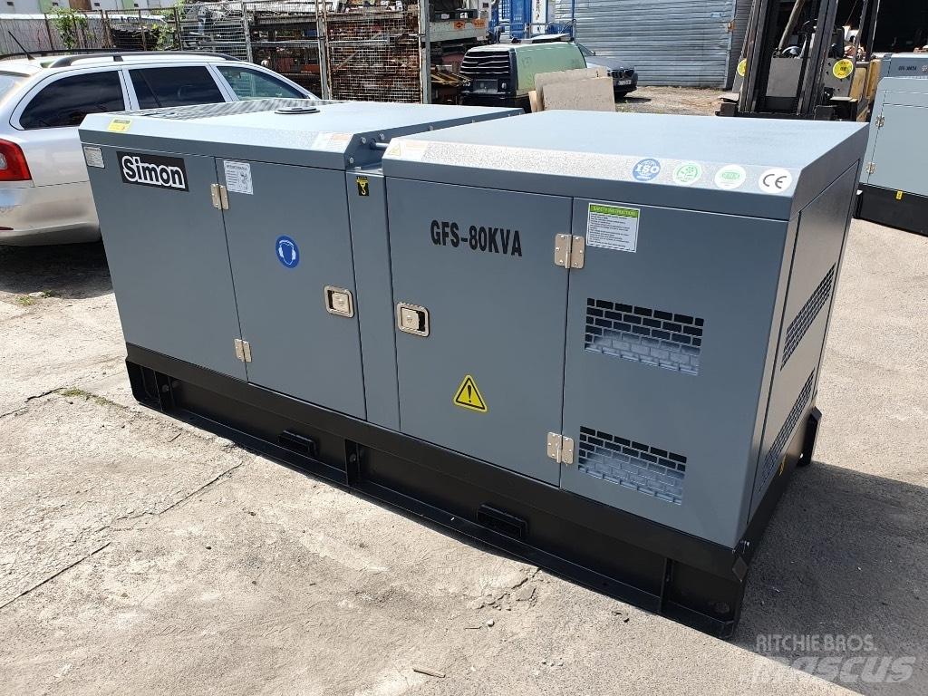 Simon 80KVA Generadores diesel