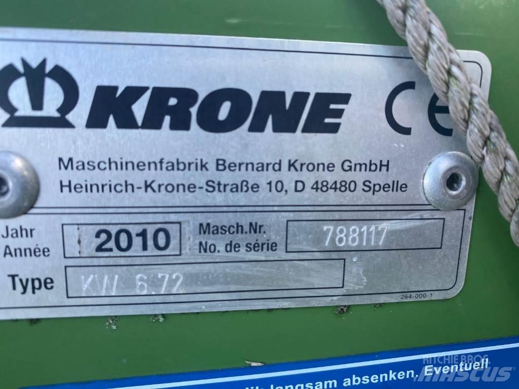 Krone KW6.72 Rastrillos y henificadores